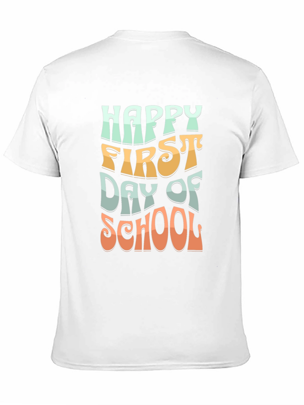 Happy First Day of School Graphic T-Shirt