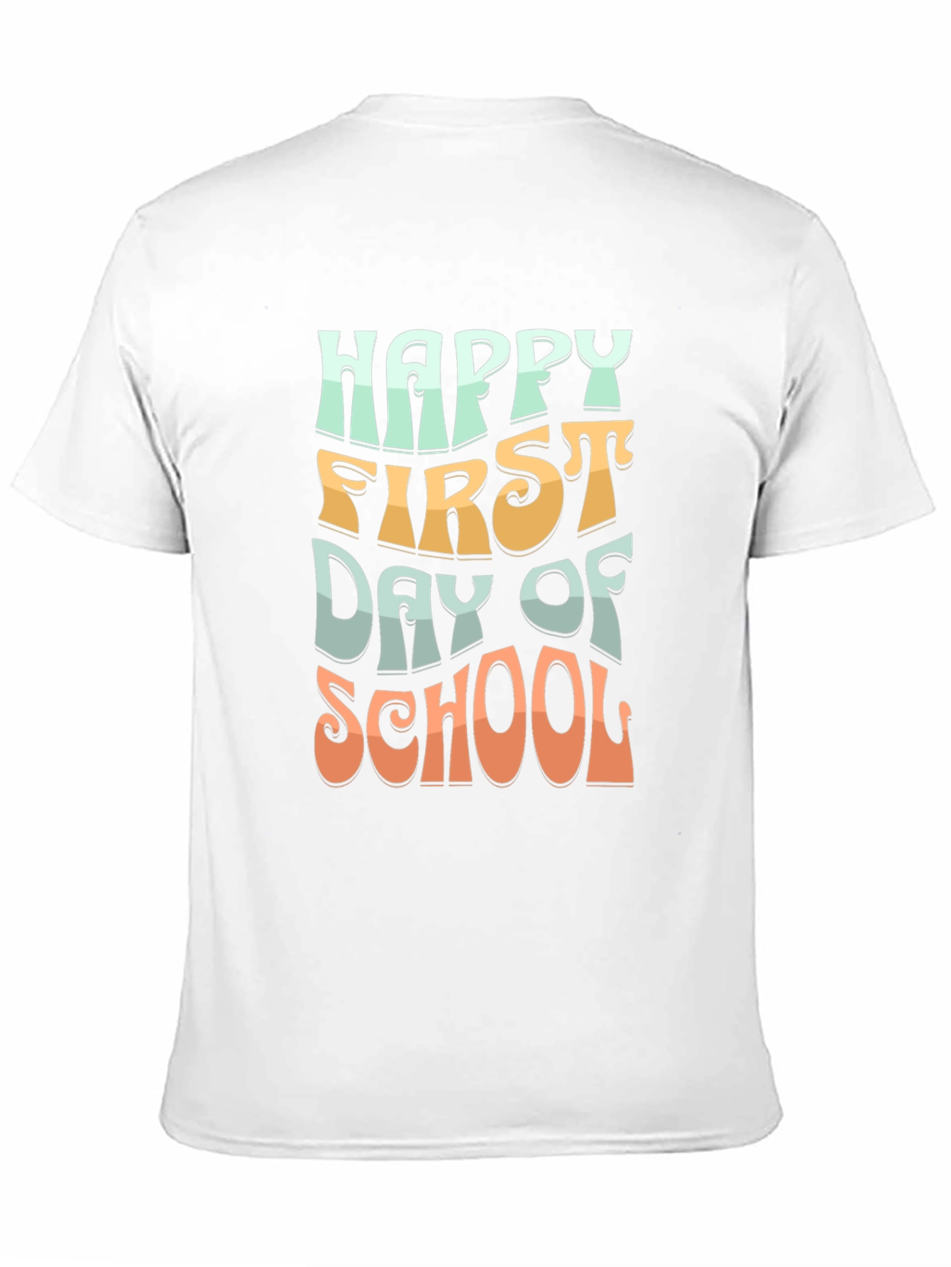 Happy First Day of School Graphic T-Shirt