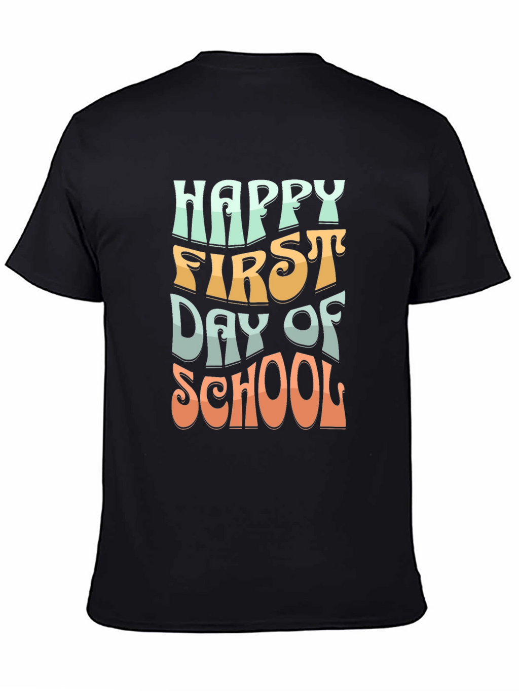 Happy First Day of School Graphic T-Shirt