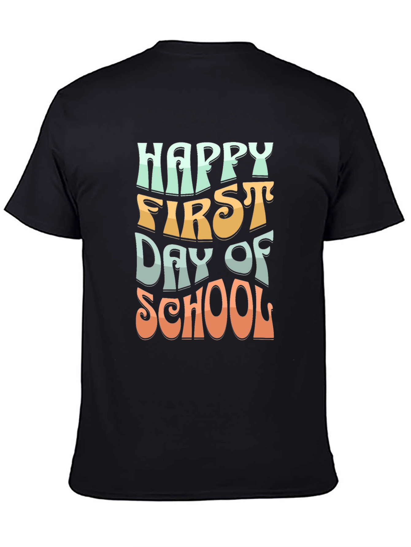 Happy First Day of School Graphic T-Shirt