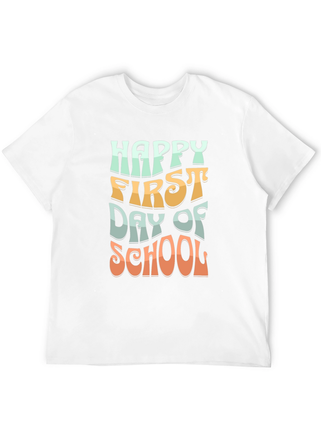 Happy First Day of School Graphic T-Shirt