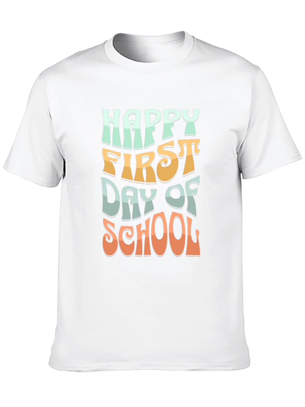 Happy First Day of School Graphic T-Shirt