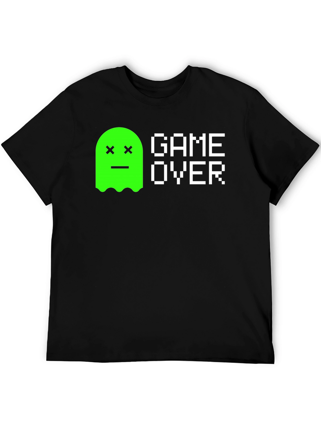 Game Over Ghost Tee - Retro Gaming T-Shirt