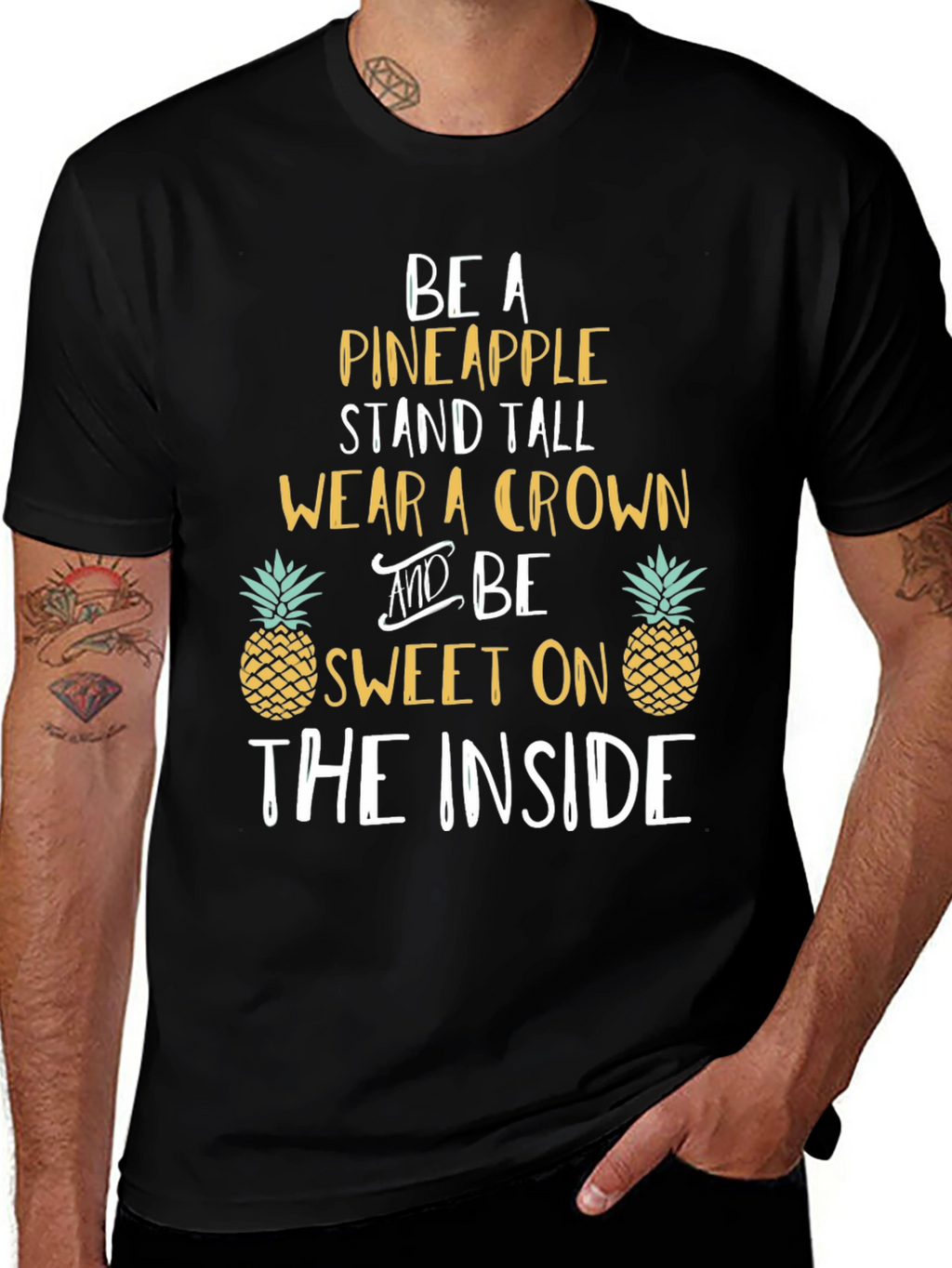 Be a Pineapple Graphic T-Shirt