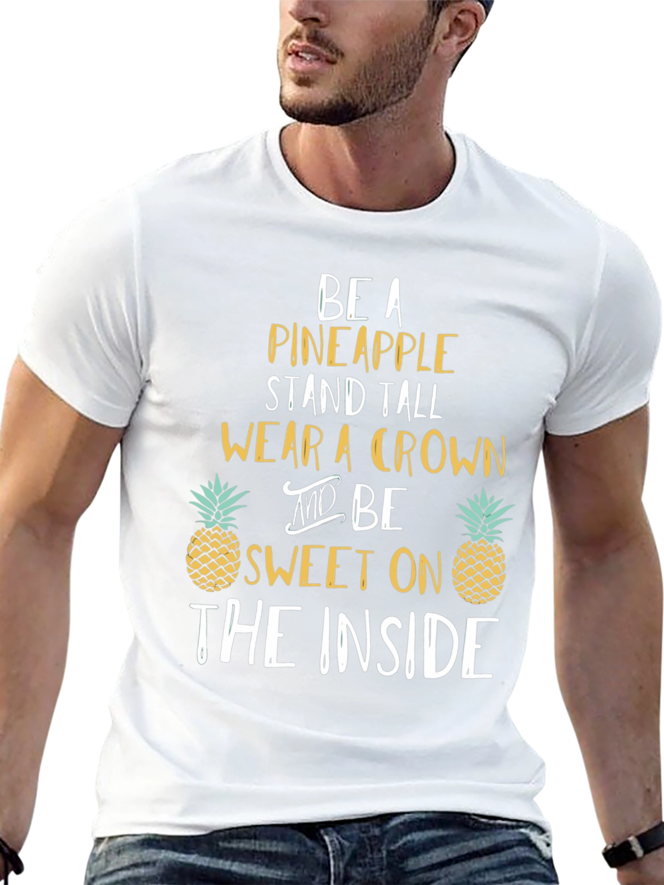 Be a Pineapple Graphic T-Shirt