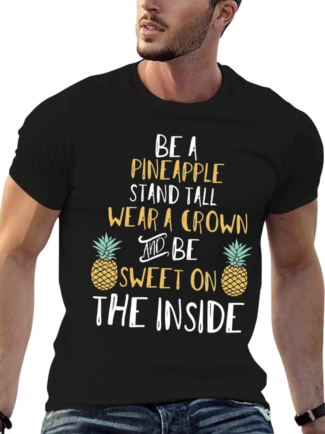 Be a Pineapple Graphic T-Shirt