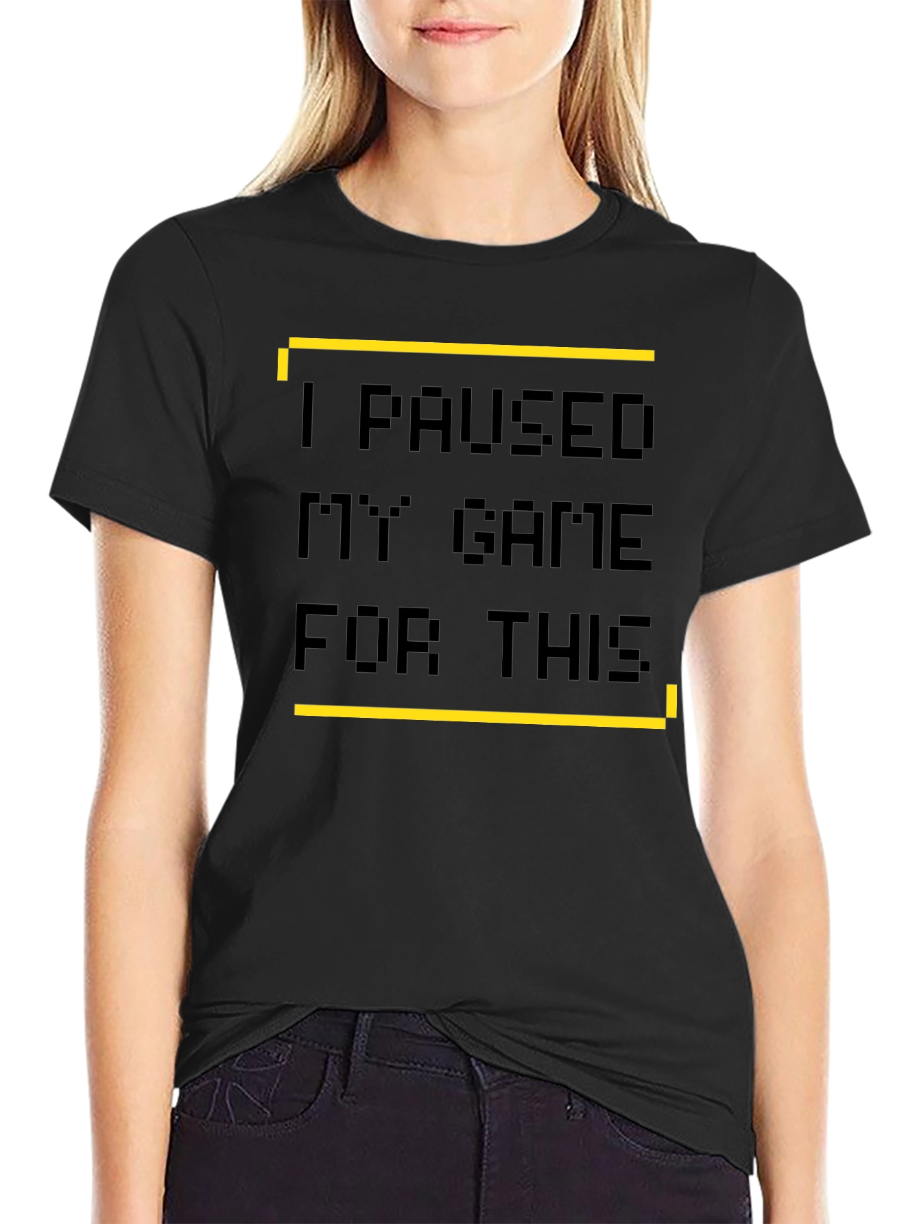 I Paused My Game T-Shirt - Gamer Style