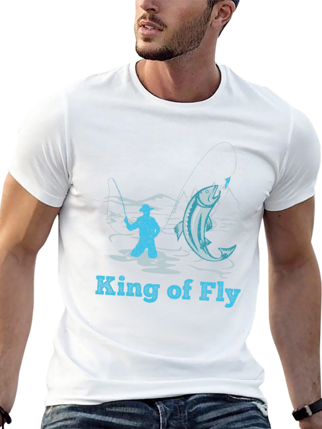 King of Fly Fishing T-Shirt