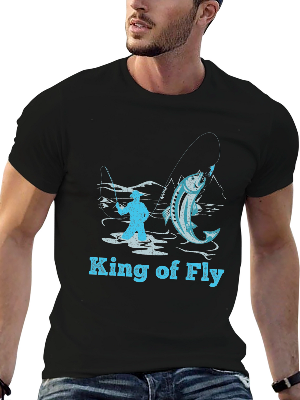 King of Fly Fishing T-Shirt