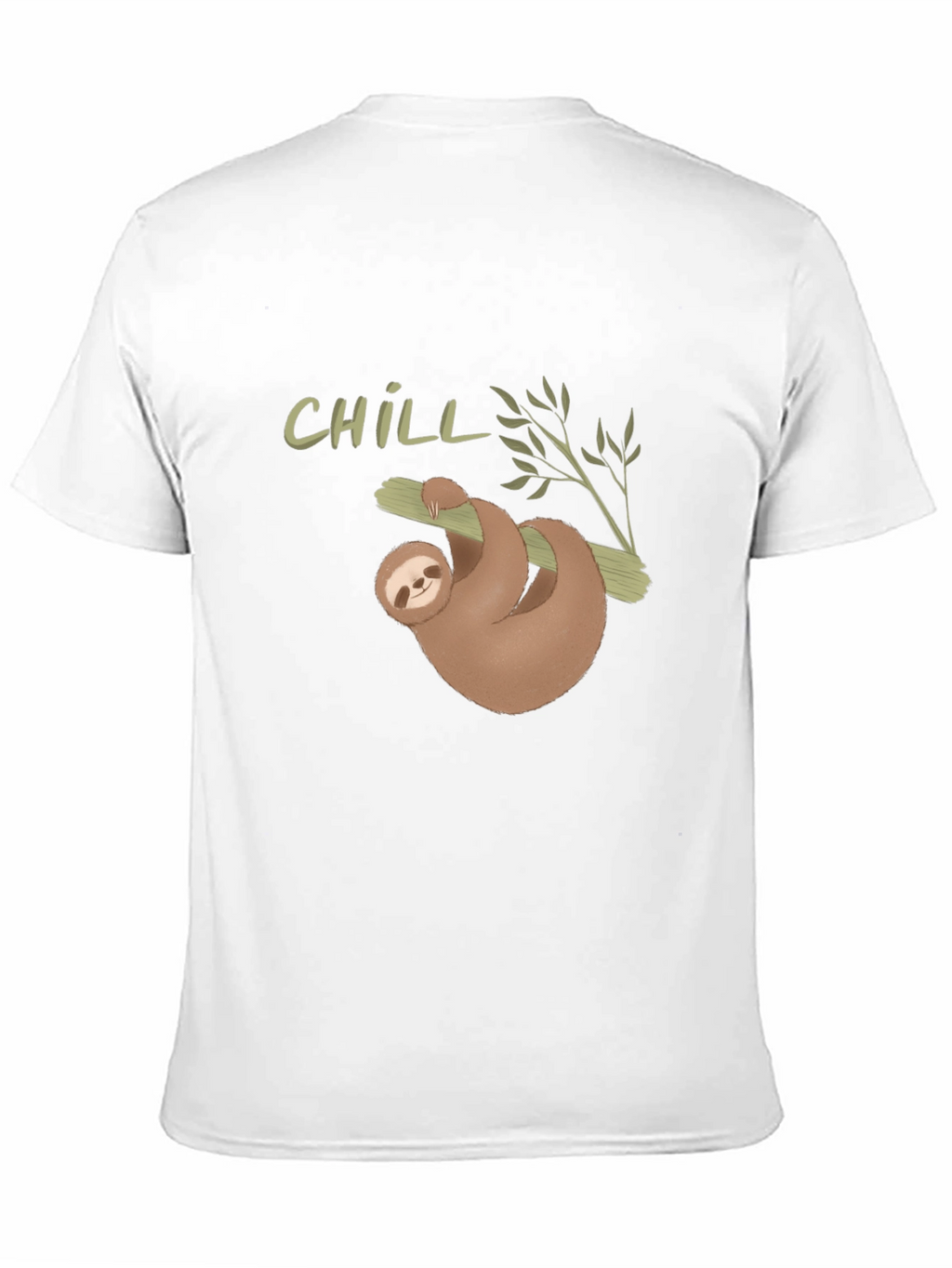 Chill Sloth Graphic Tee - Relaxed Fit