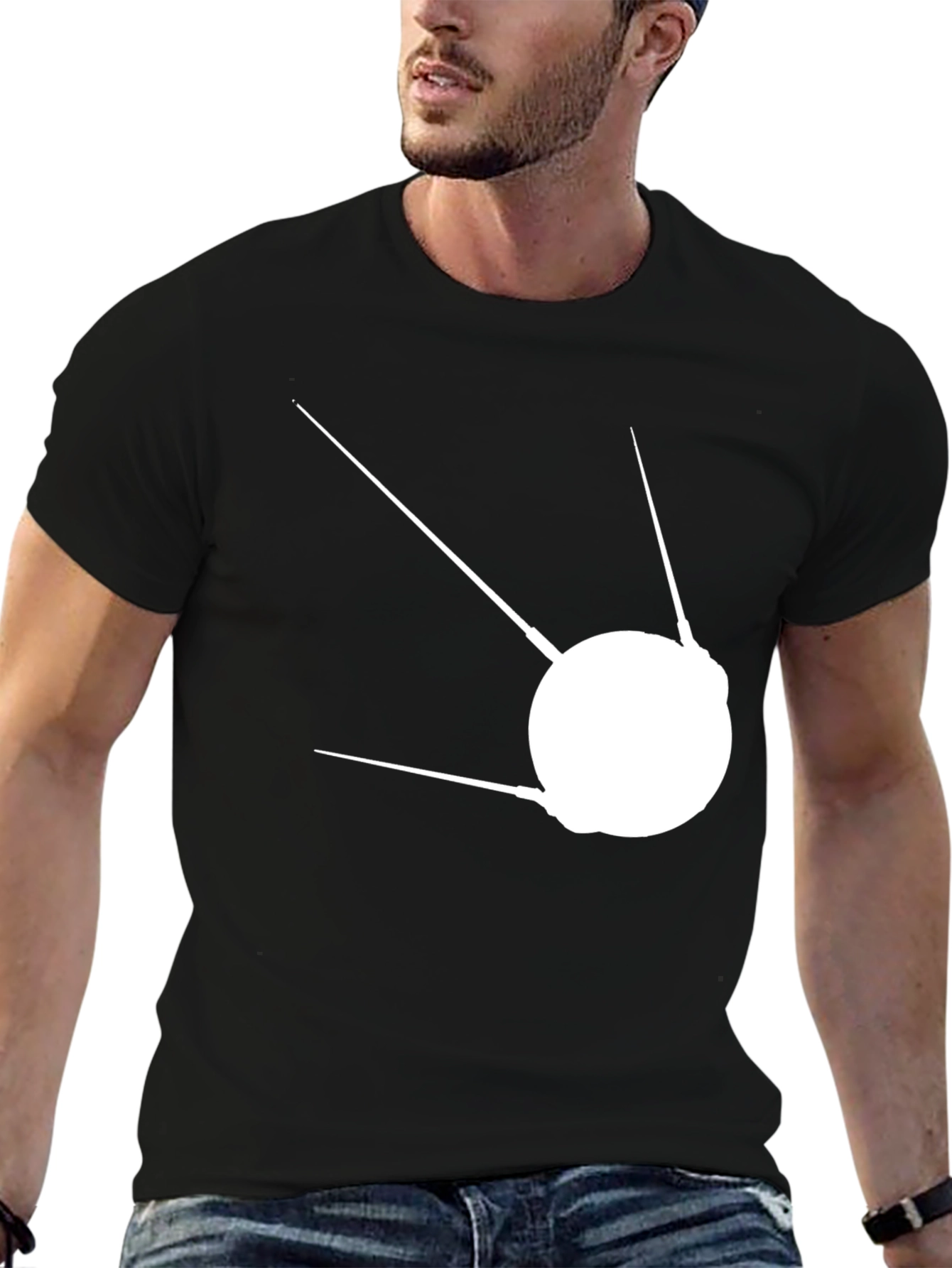 Sputnik T-Shirt - Retro Space Design