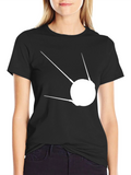 Sputnik T-Shirt - Retro Space Design