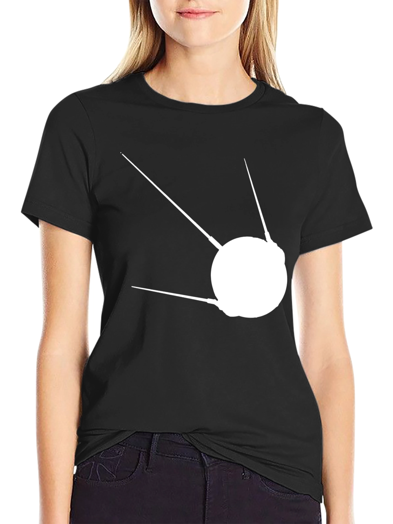 Sputnik T-Shirt - Retro Space Design