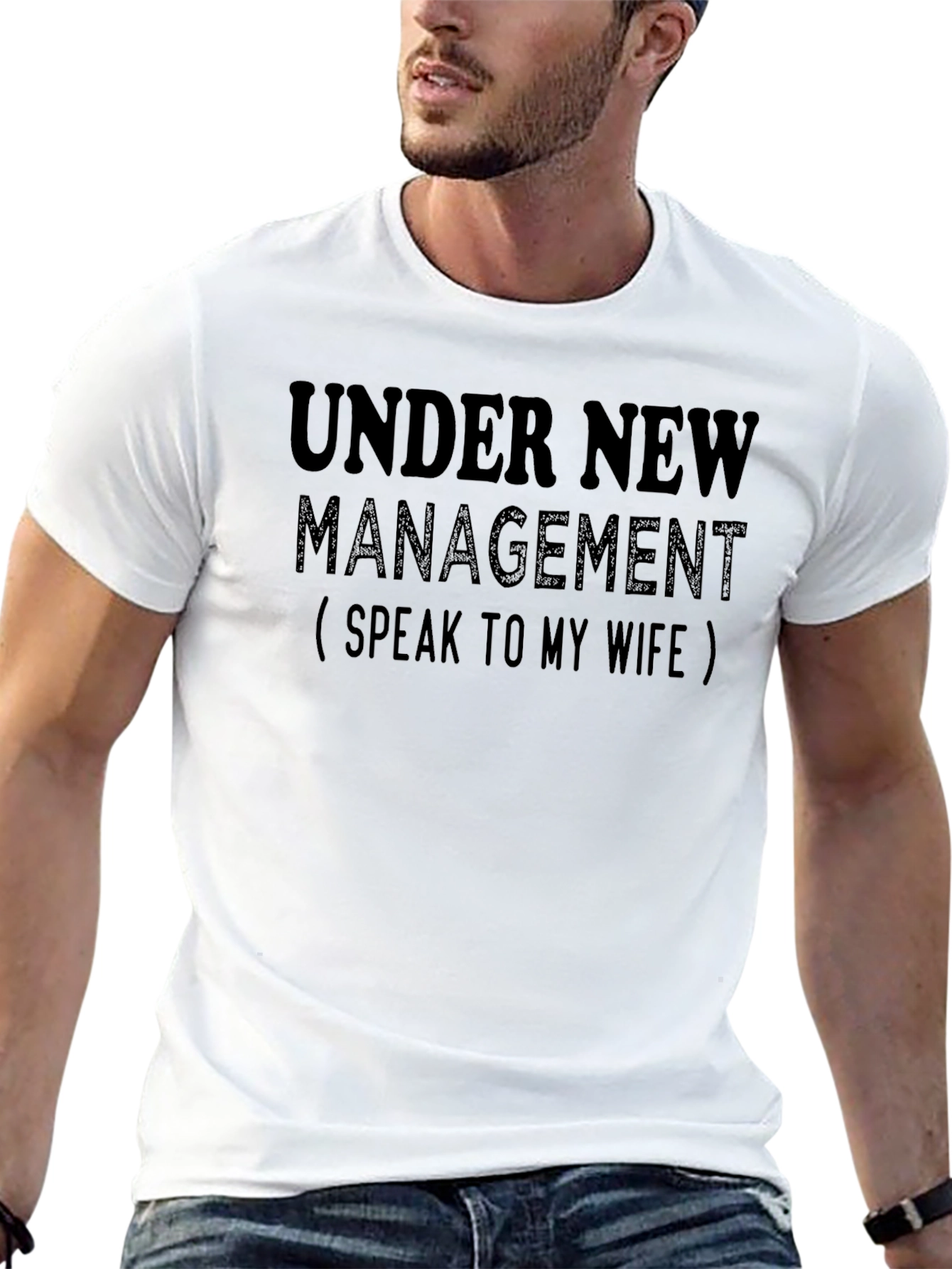Under New Management Funny Novelty T-Shirt