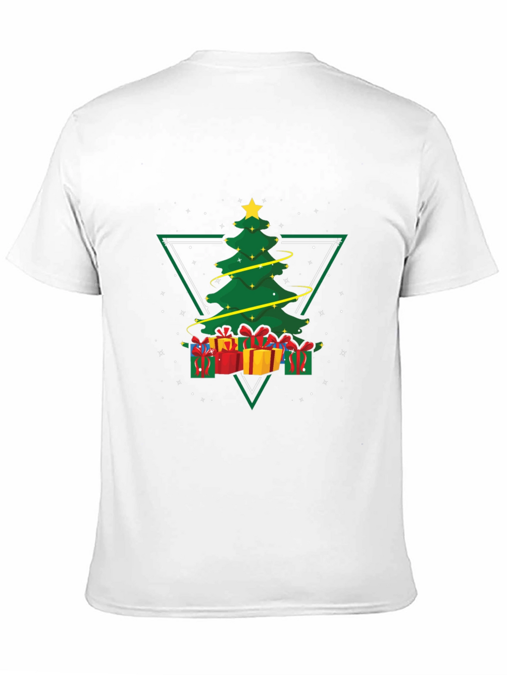 Christmas Tree Triangle Graphic Tee