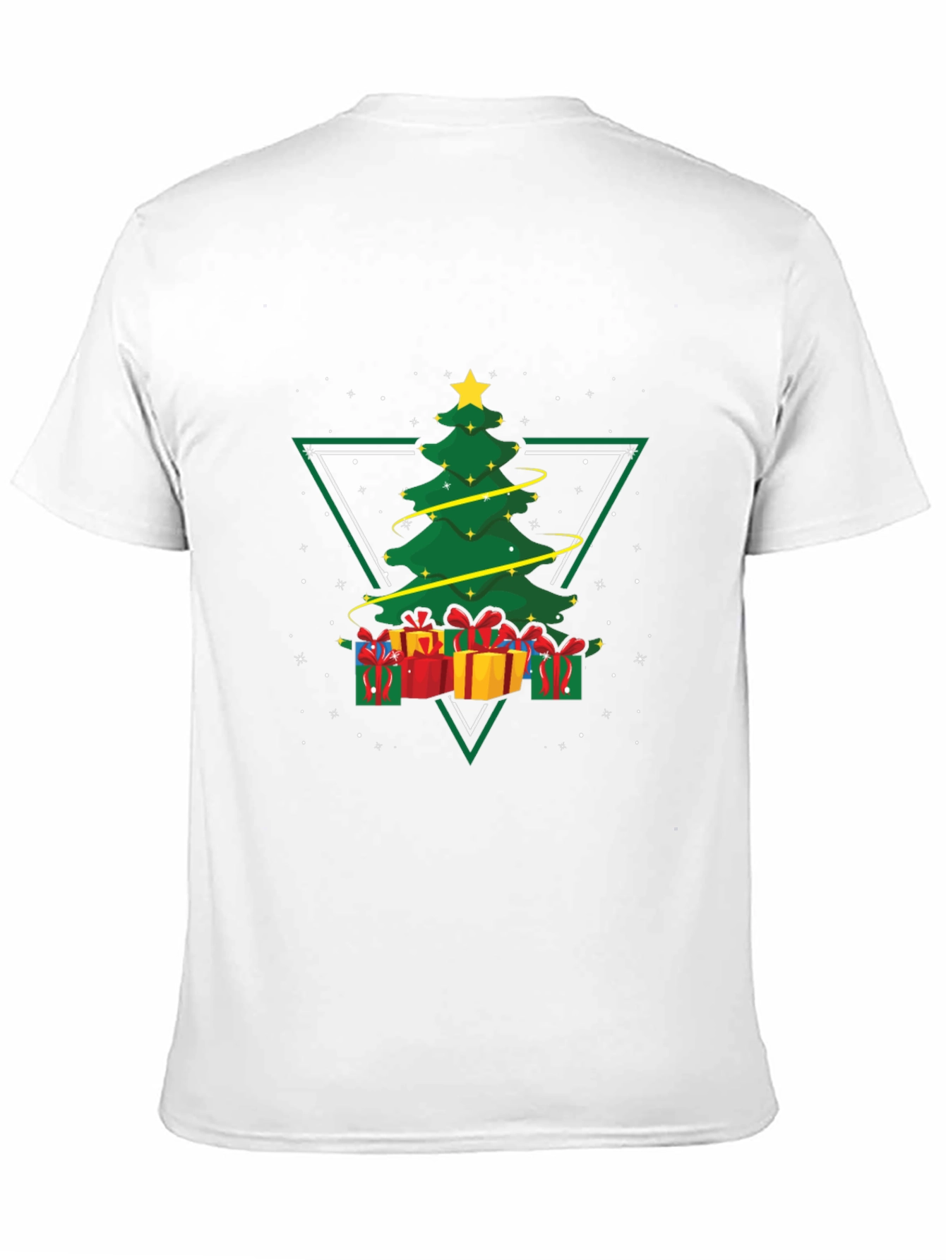 Christmas Tree Triangle Graphic Tee