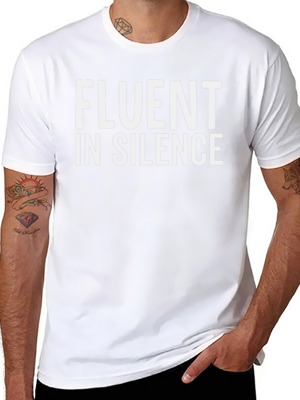 Fluent in Silence Graphic T-Shirt
