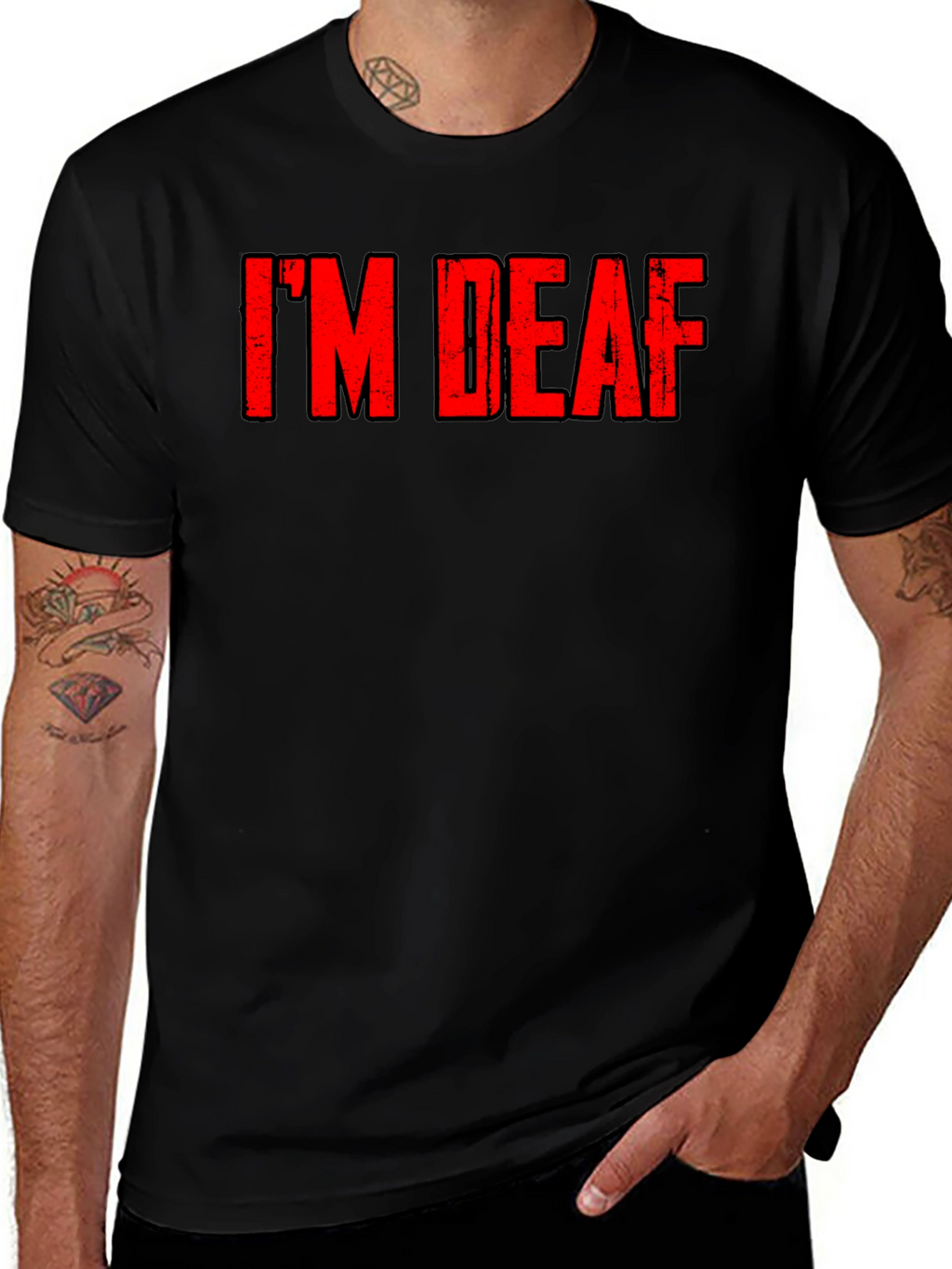 Im Deaf - Graphic T-Shirt