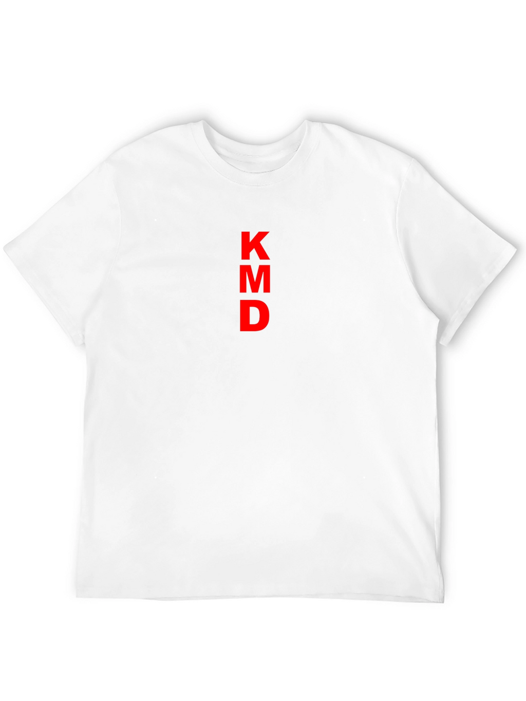 KMD Bold Lettered Black T-Shirt
