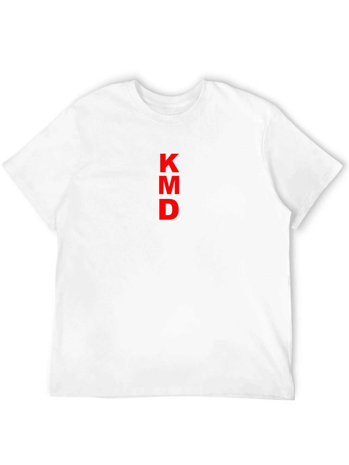 KMD Bold Lettered Black T-Shirt