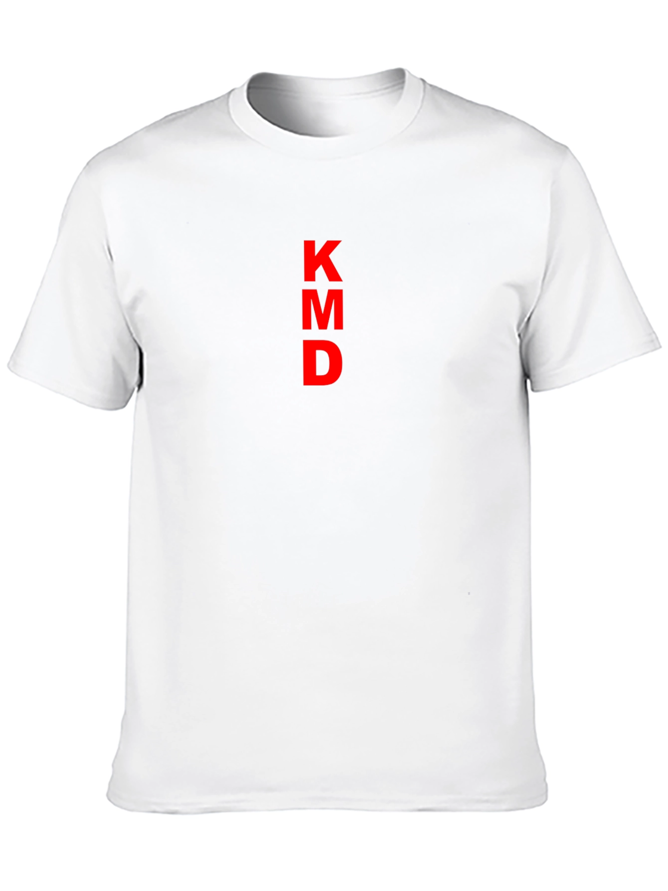 KMD Bold Lettered Black T-Shirt