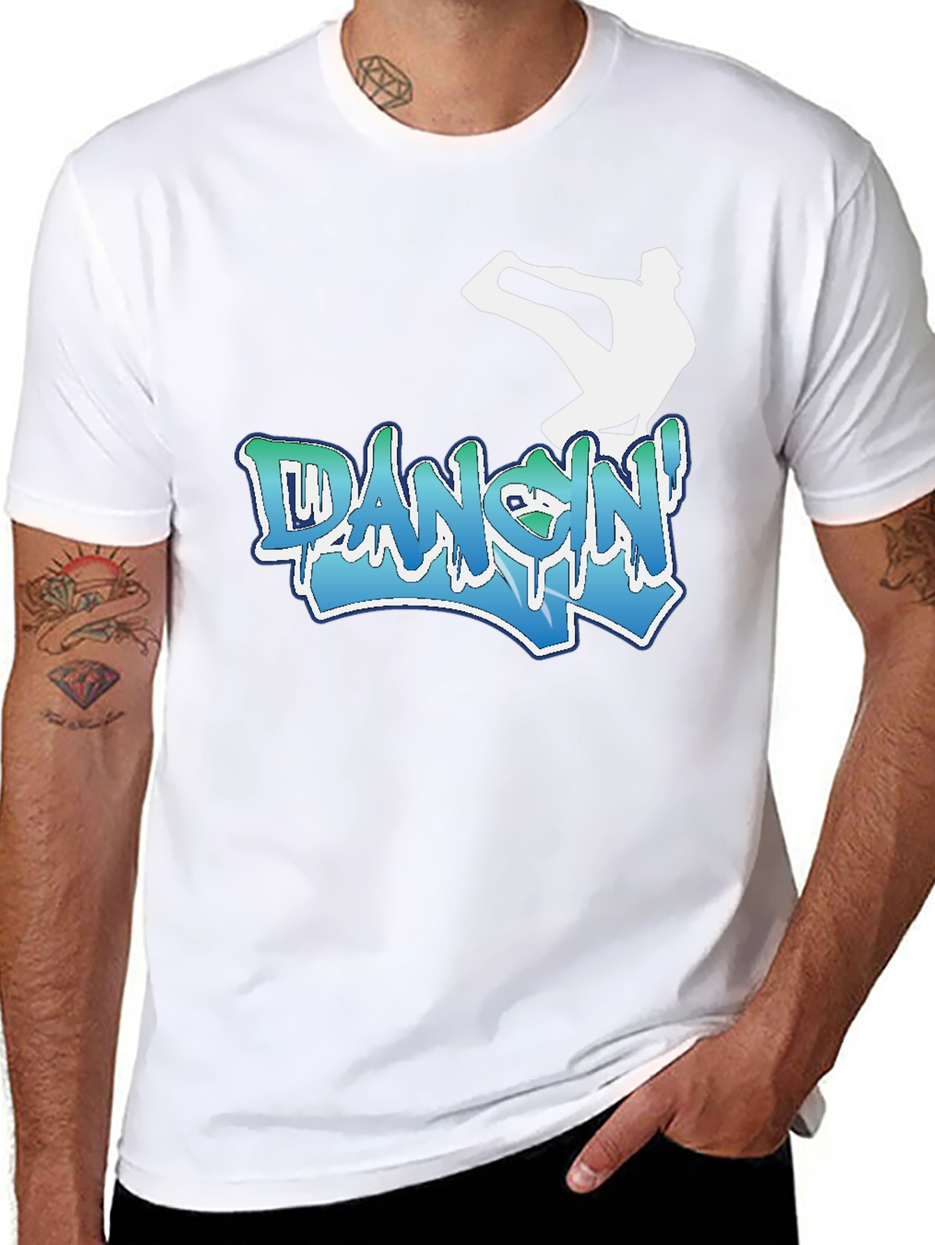 Dancin Graphic T-Shirt - Stylish & Unique Design