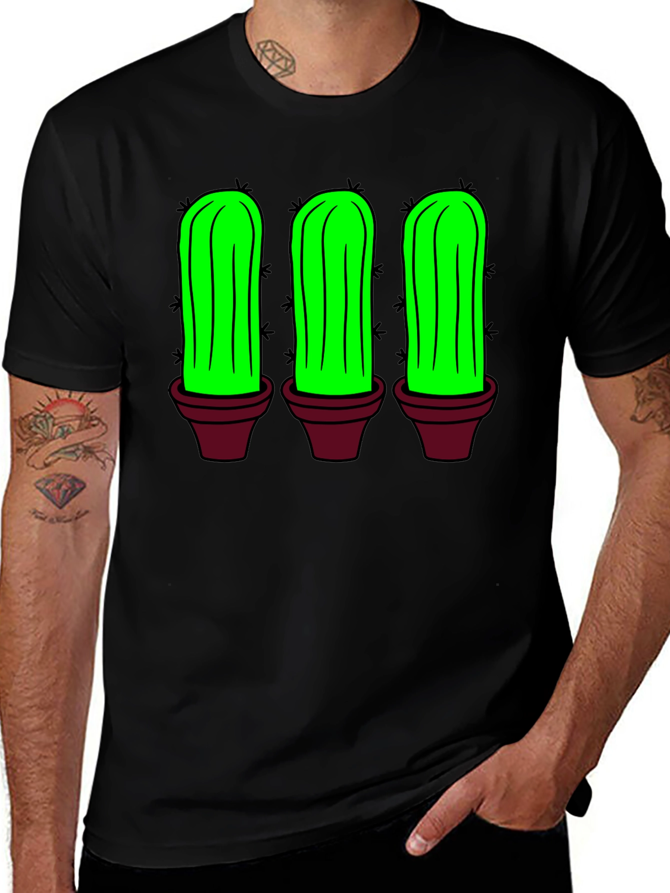 Cactus T-Shirt - Fun Graphic Tee for Plant Lovers