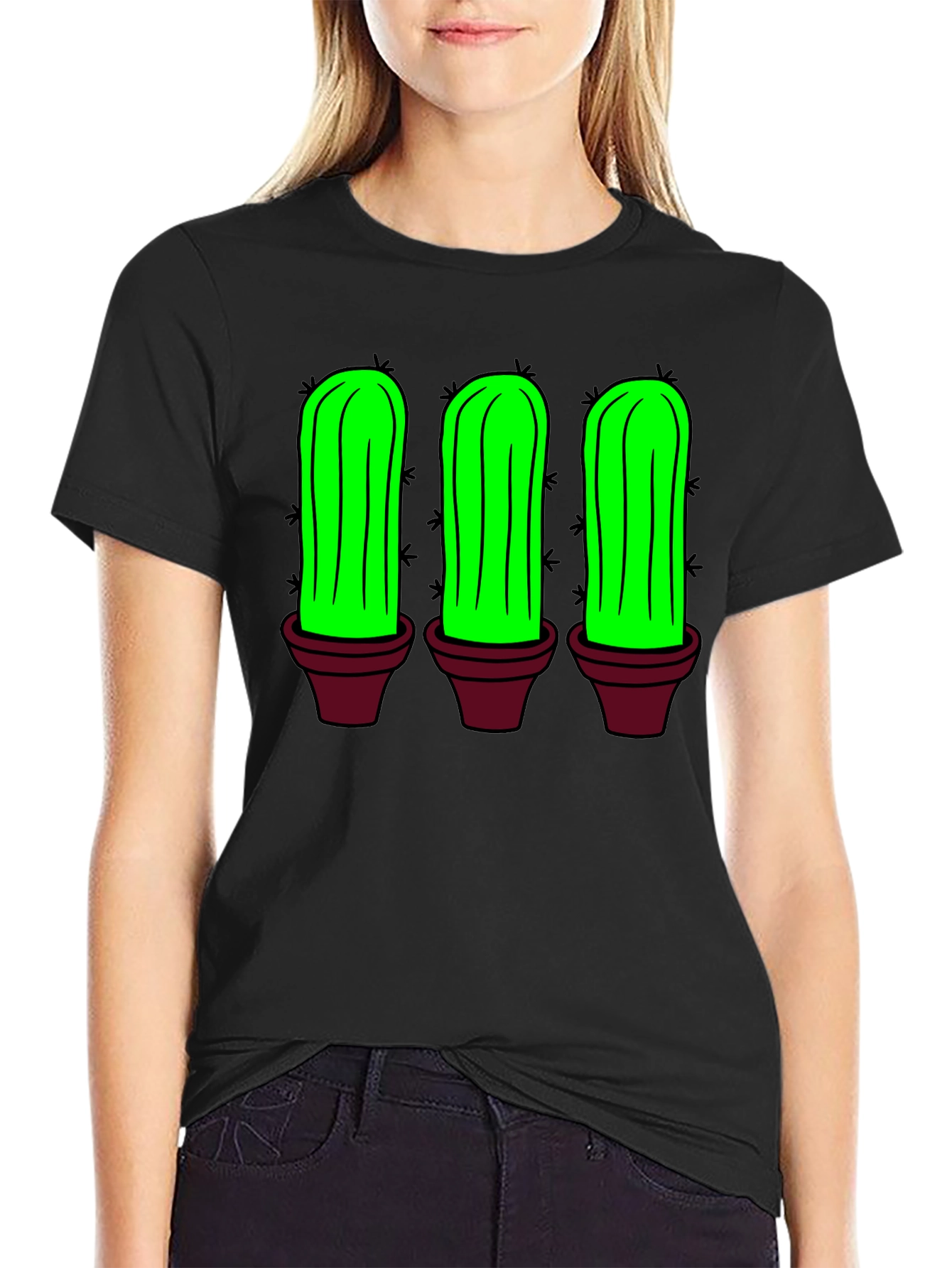 Cactus T-Shirt - Fun Graphic Tee for Plant Lovers