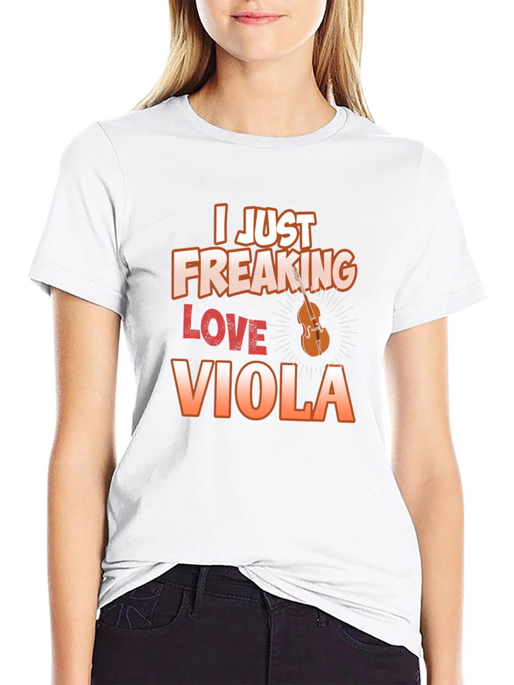 I Just Freaking Love Viola T-Shirt