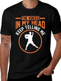 The Voices in My Head Baseball T-Shirt