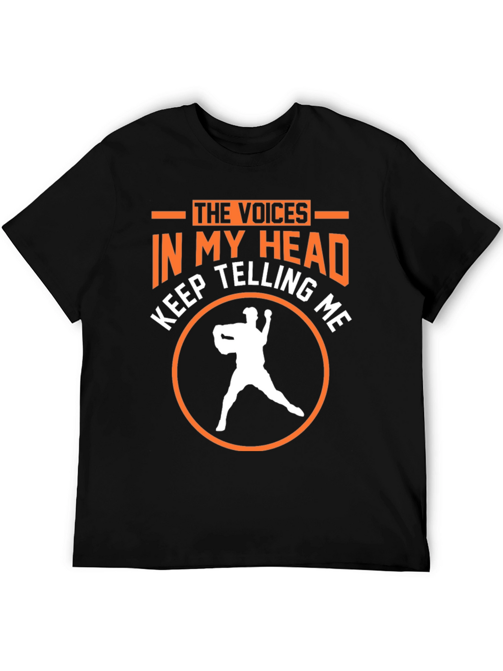 The Voices in My Head Baseball T-Shirt