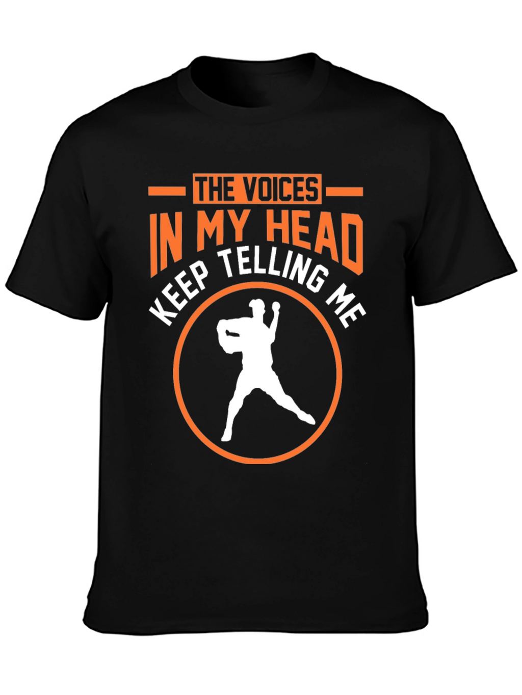 The Voices in My Head Baseball T-Shirt