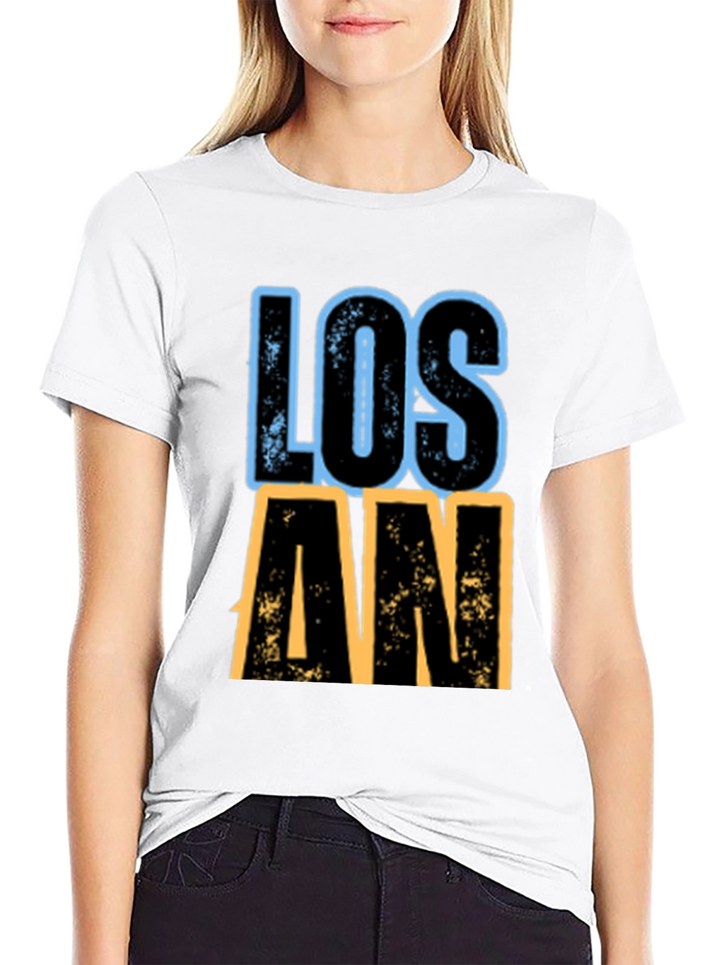 Los Angeles Graphic T-Shirt - Black