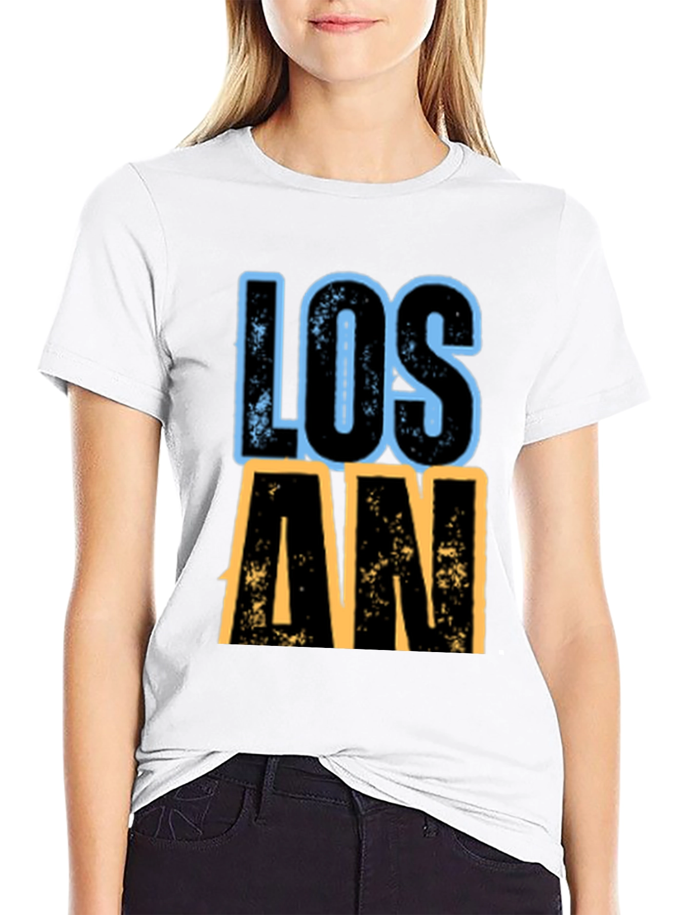 Los Angeles Graphic T-Shirt - Black