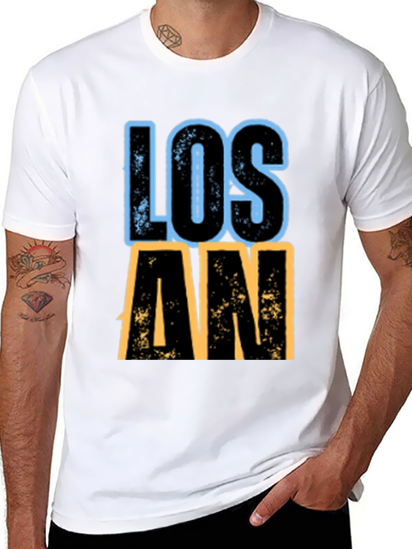 Los Angeles Graphic T-Shirt - Black