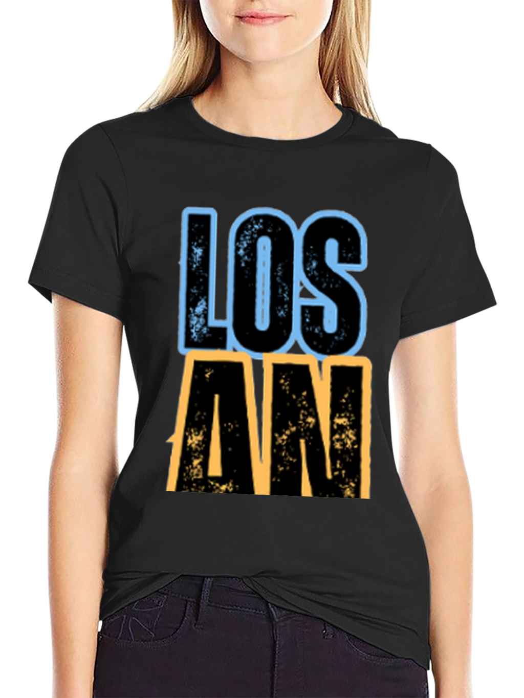 Los Angeles Graphic T-Shirt - Black