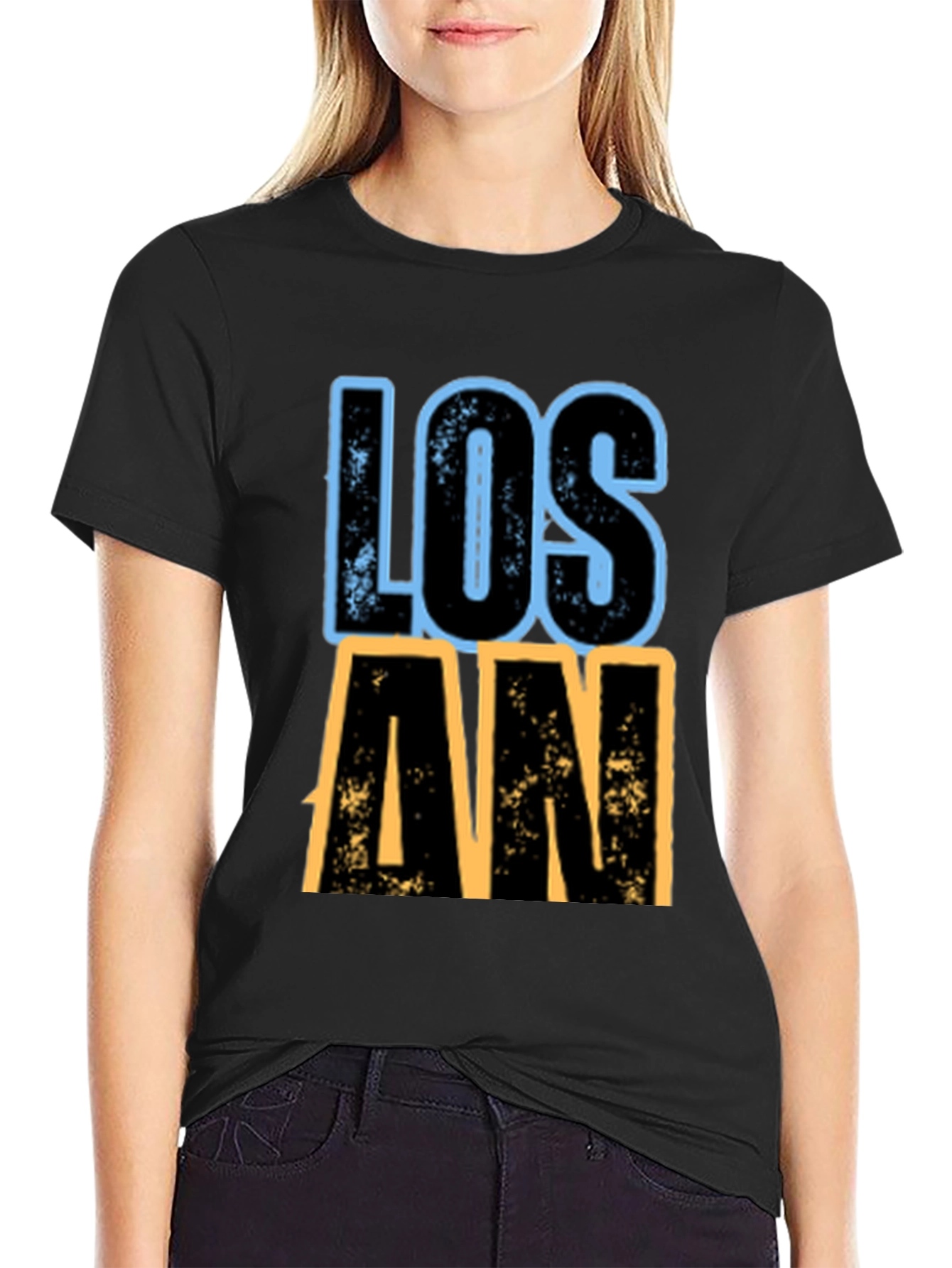 Los Angeles Graphic T-Shirt - Black