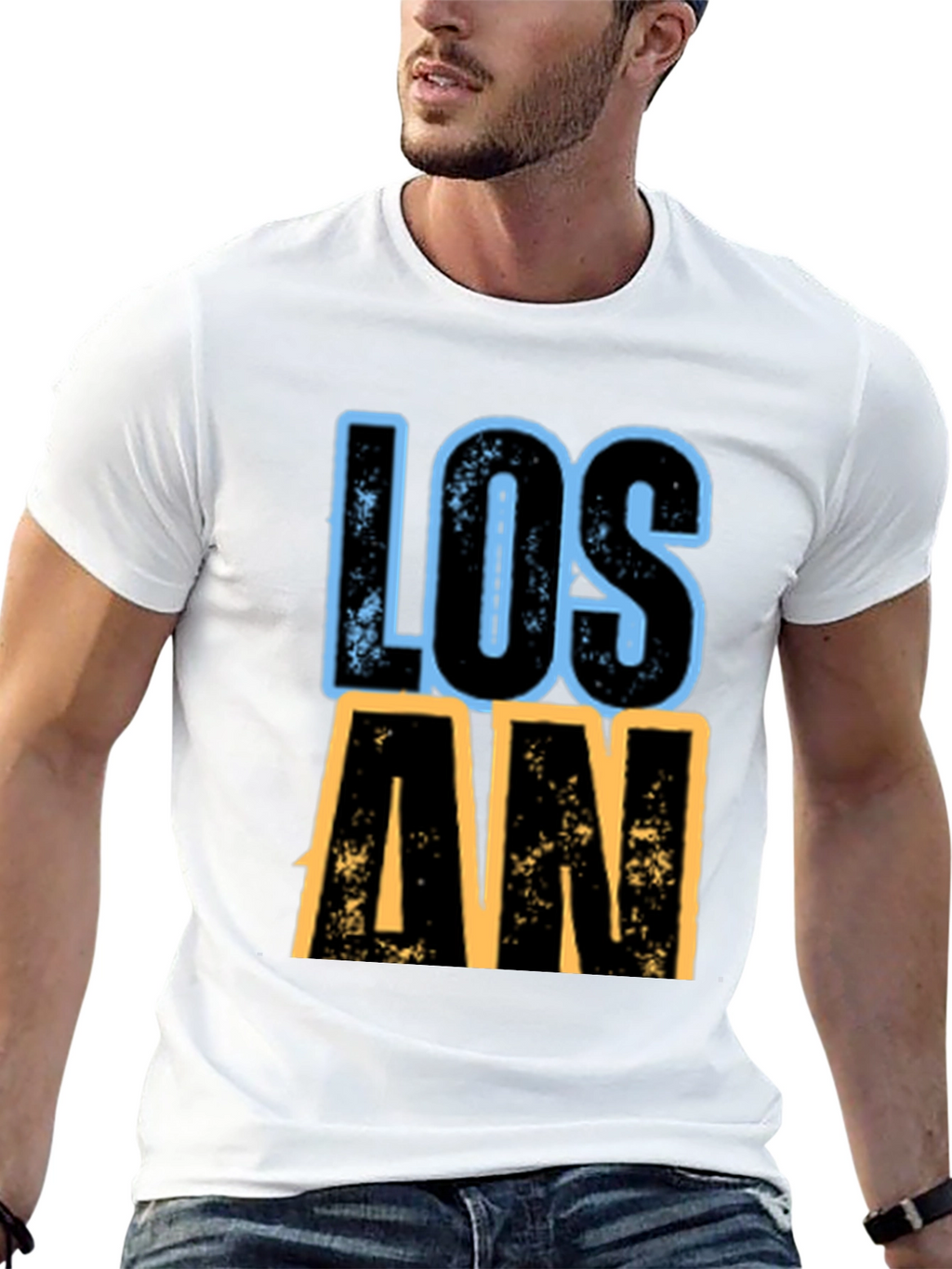 Los Angeles Graphic T-Shirt - Black