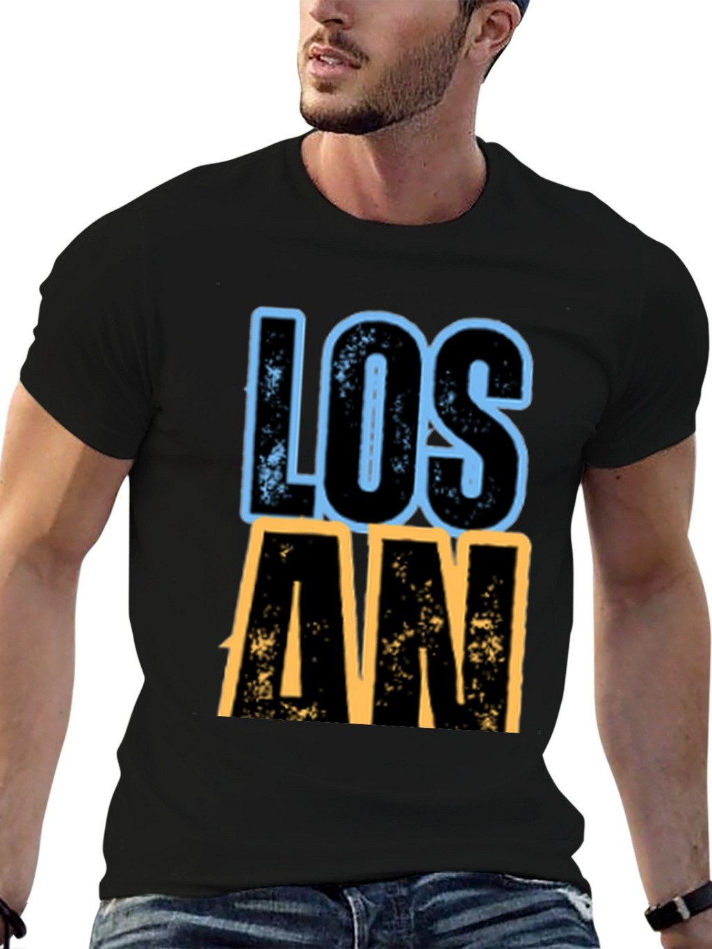 Los Angeles Graphic T-Shirt - Black