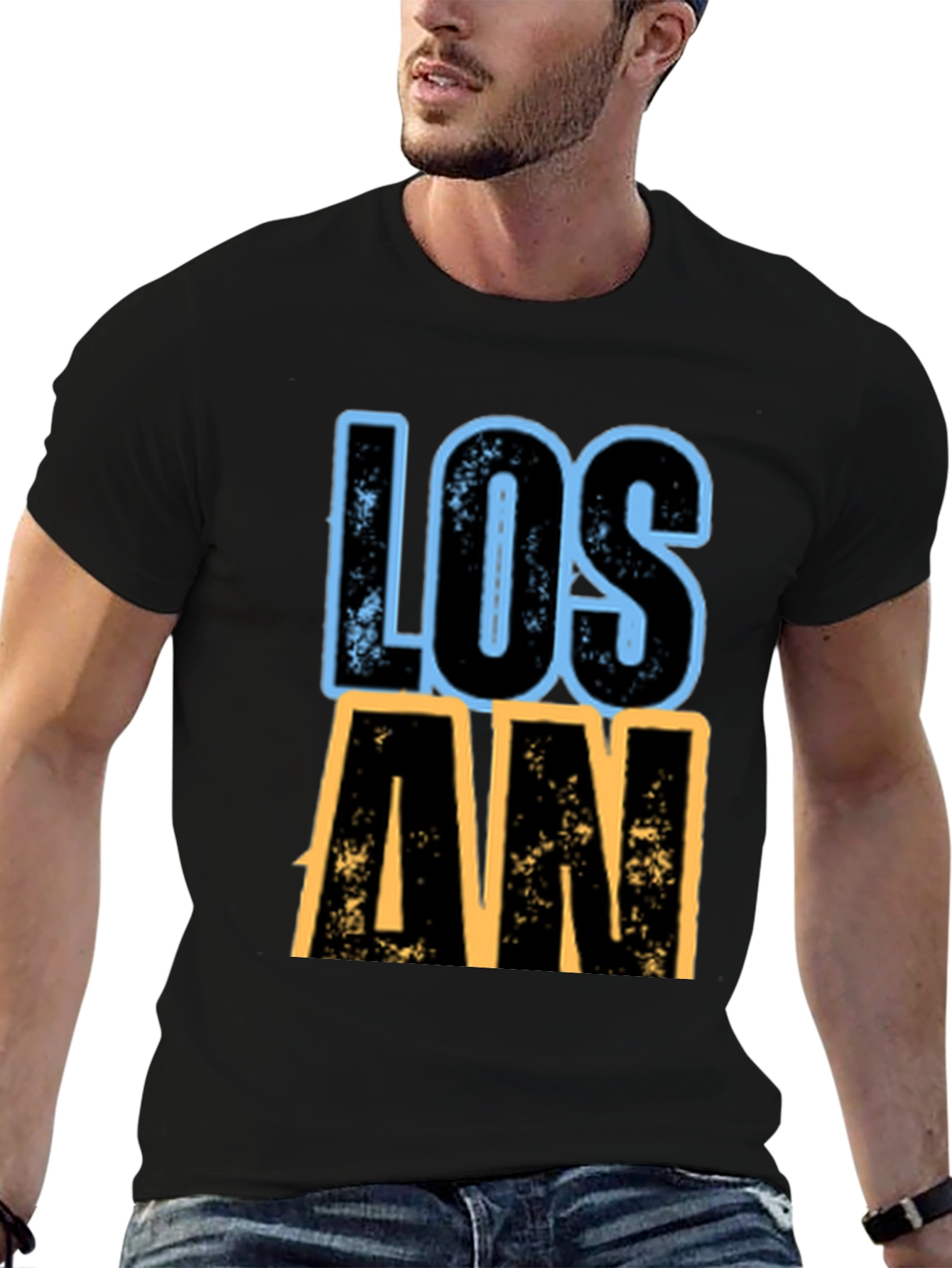 Los Angeles Graphic T-Shirt - Black