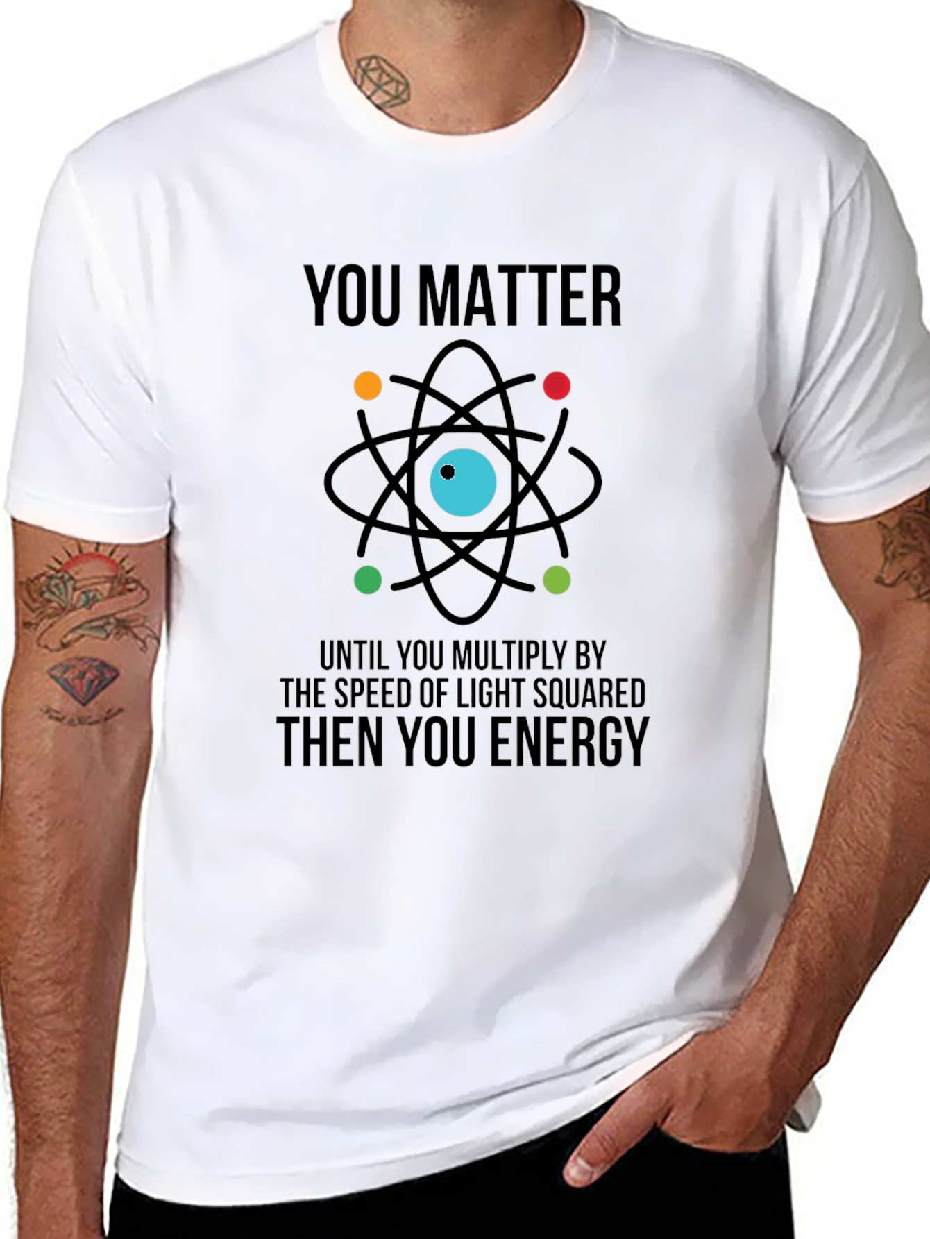 You Matter Then You Energy Graphic Tee
