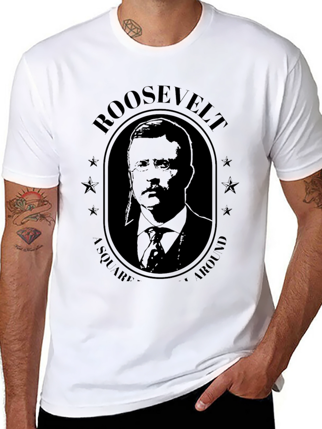 Roosevelt T-Shirt - Square Deal Around