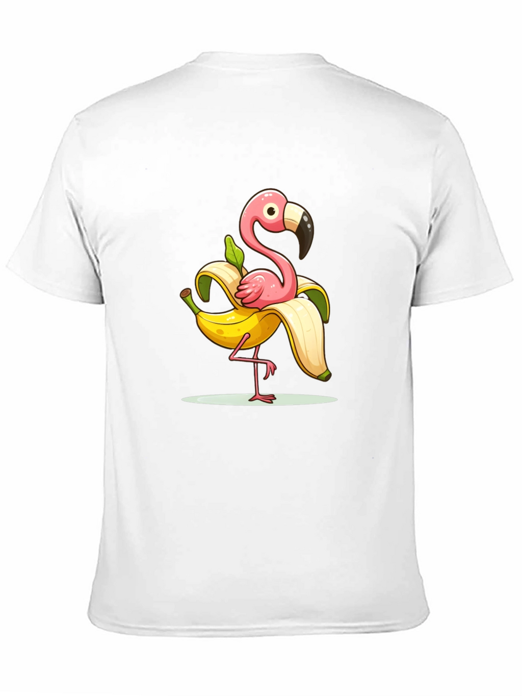 Funny Flamingo Banana T-Shirt