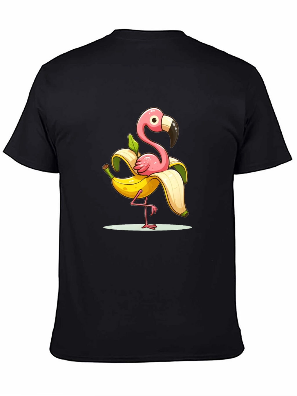 Funny Flamingo Banana T-Shirt