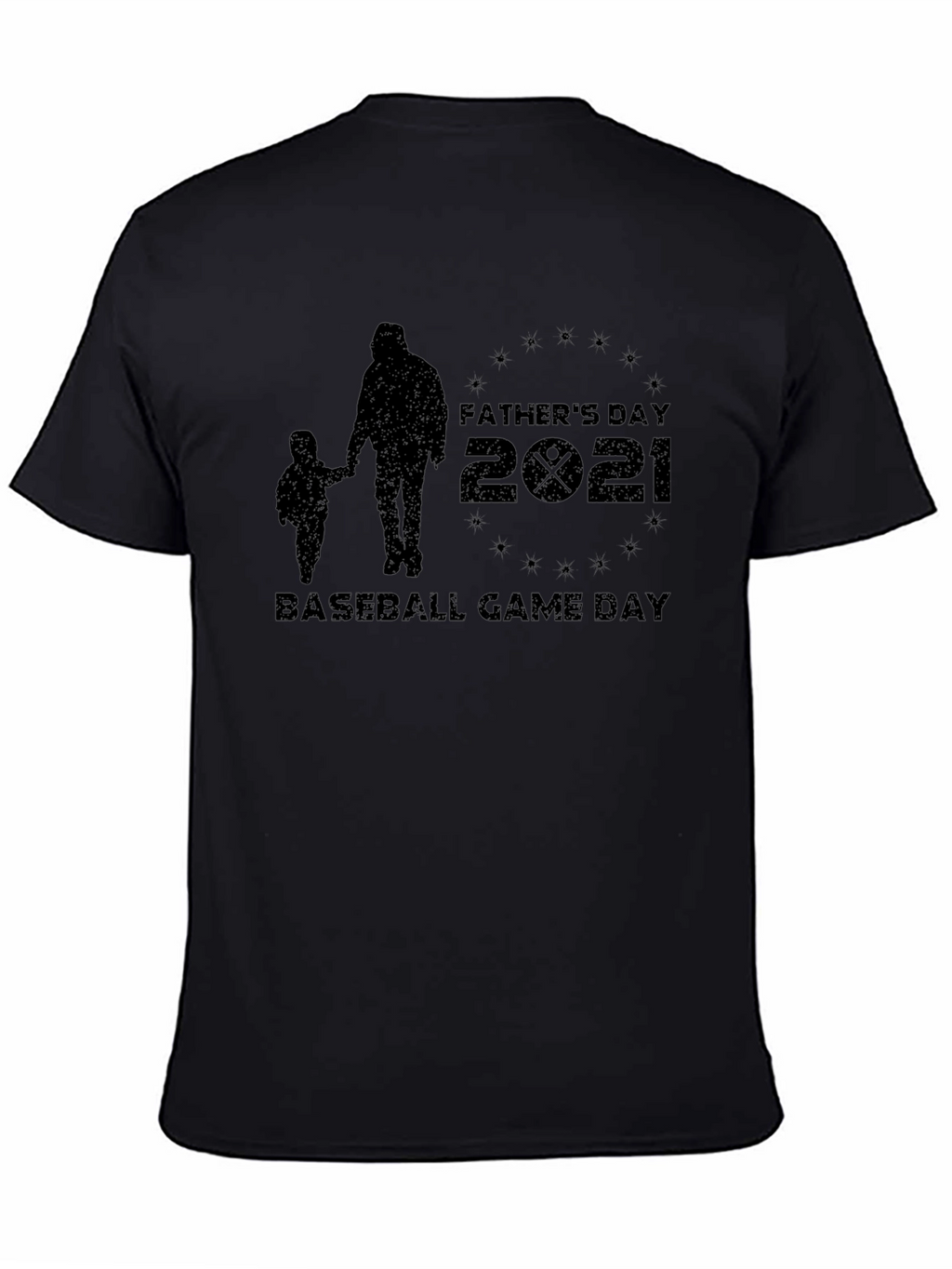 Fathers Day 2021 Baseball Game T-Shirt