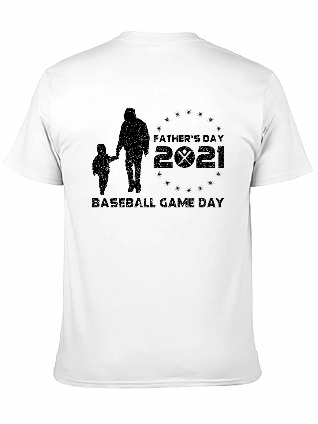 Fathers Day 2021 Baseball Game T-Shirt
