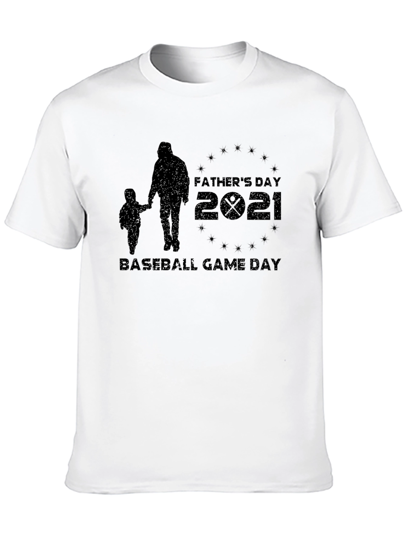Fathers Day 2021 Baseball Game T-Shirt