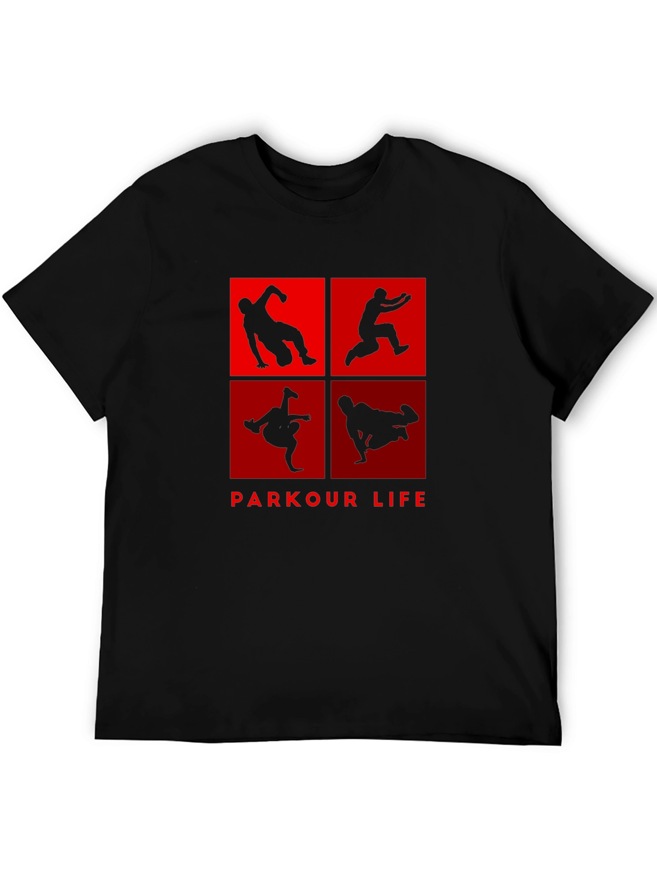 Parkour Life Black T-Shirt