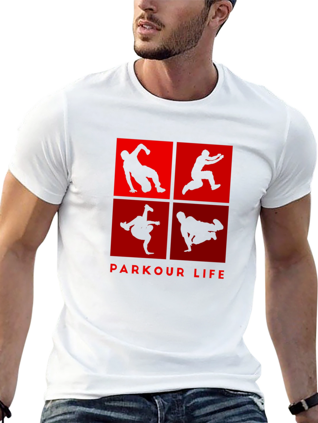 Parkour Life Black T-Shirt