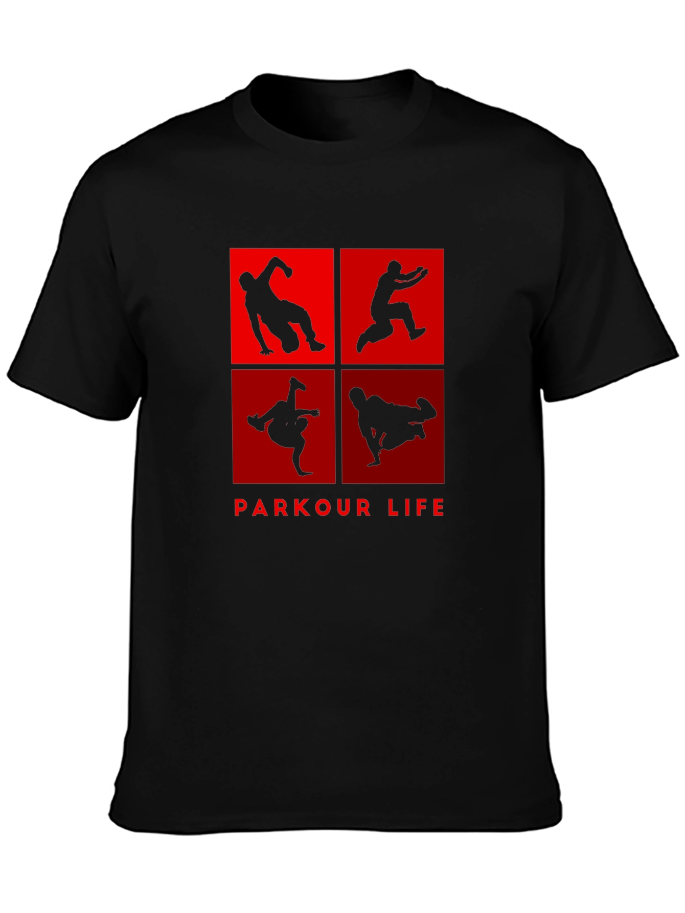 Parkour Life Black T-Shirt